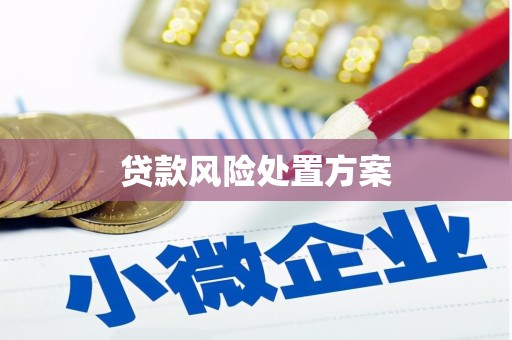 察右后旗贷款风险处置方案