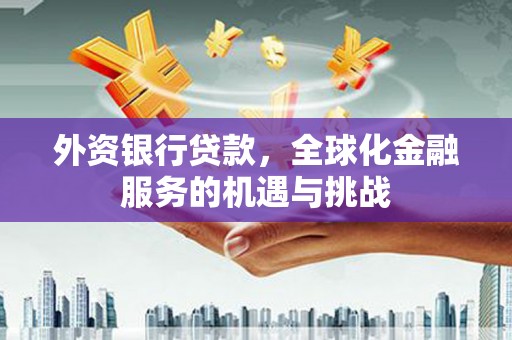 察右后旗外资银行贷款，全球化金融服务的机遇与挑战