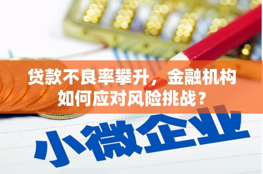察右后旗贷款不良率攀升，金融机构如何应对风险挑战？